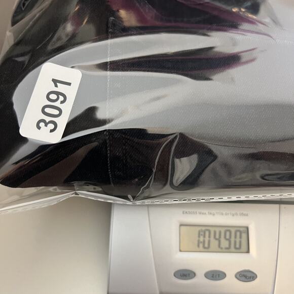 Agolde Jeans Womens 31 Black Denim Nico High Rise Slim Button Fly Stretch Preppy - Picture 11 of 11